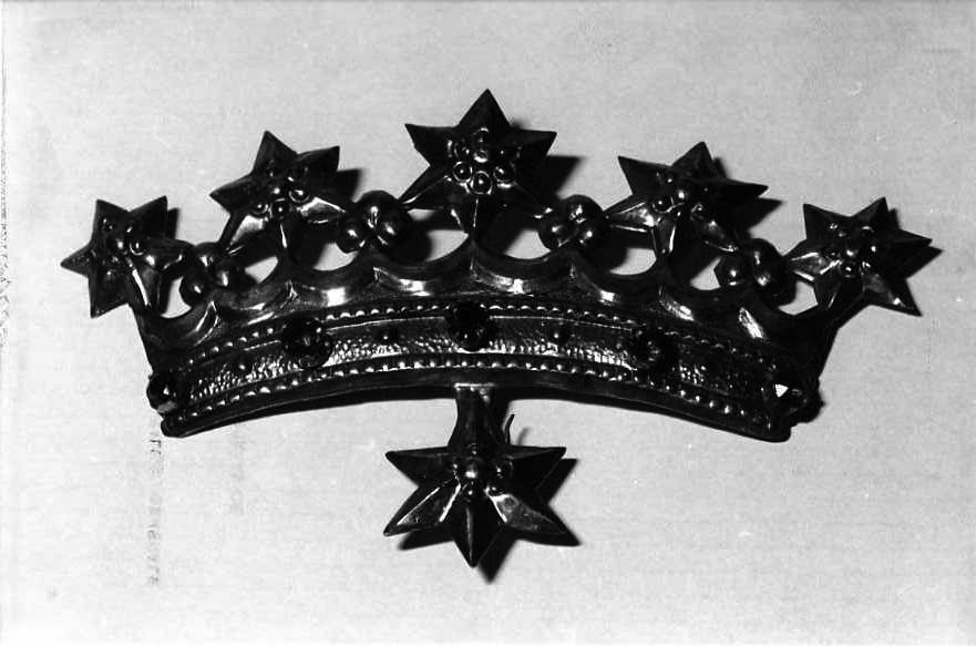 corona da dipinto - bottega campana (sec. XIX)