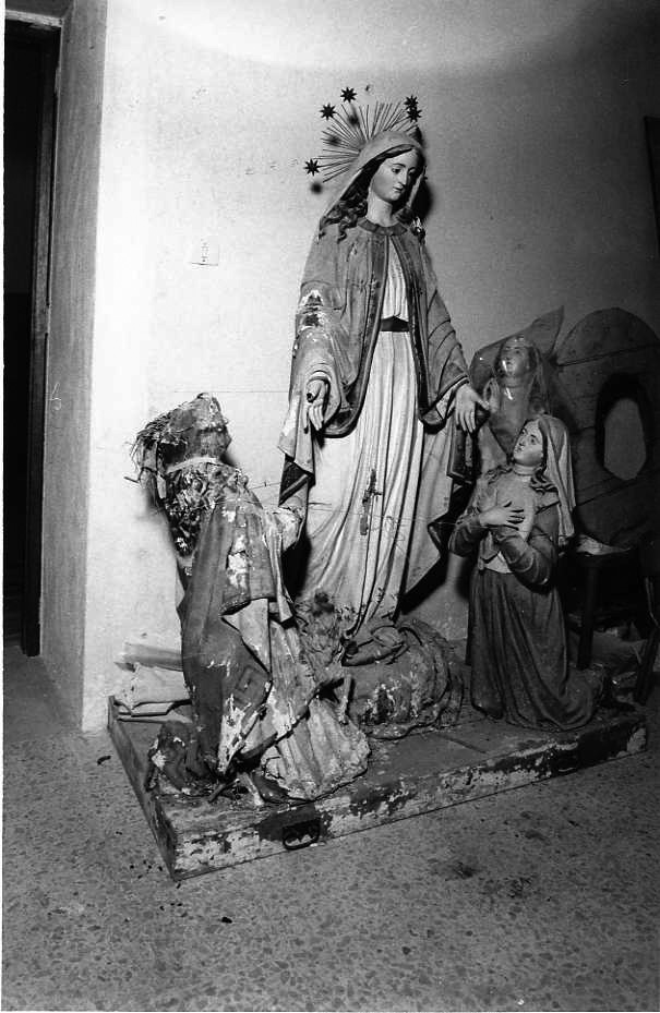 Madonna dell'Umiltà (gruppo scultoreo) - bottega campana (inizio sec. XX)
