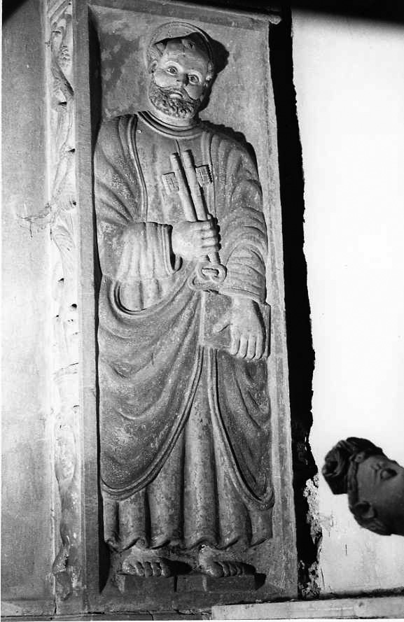 San Pietro (rilievo) - bottega campana (sec. XVI)