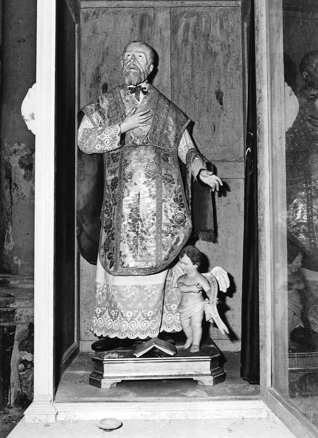 San Filippo Neri (statua) - bottega campana (sec. XIX)