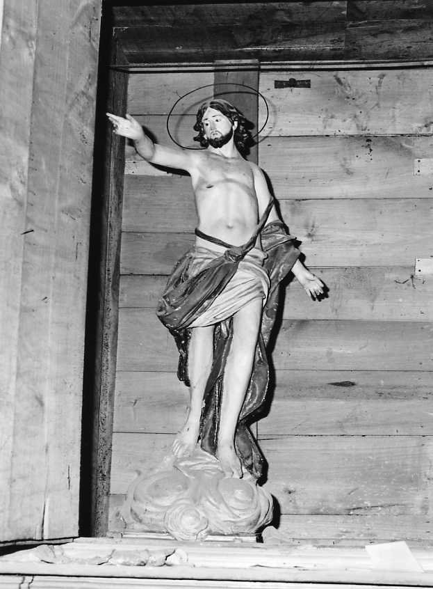Cristo risorto (statua) - bottega campana (sec. XIX)