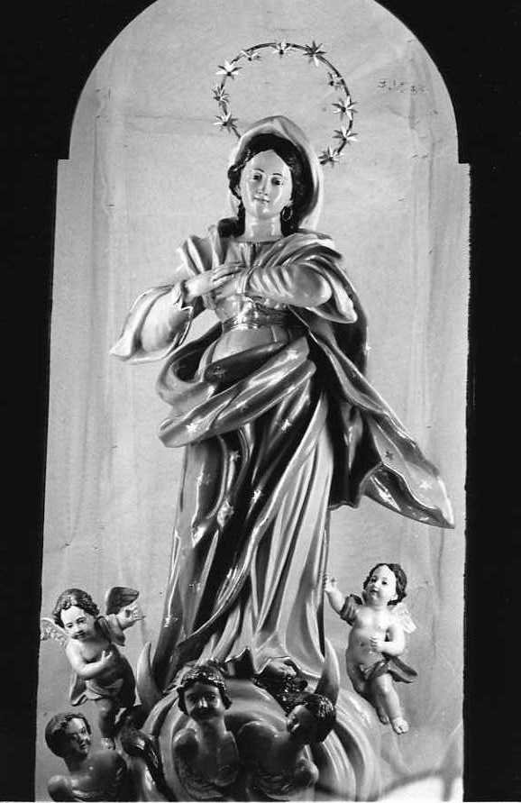 Madonna Immacolata (statua) - bottega campana (sec. XVIII)