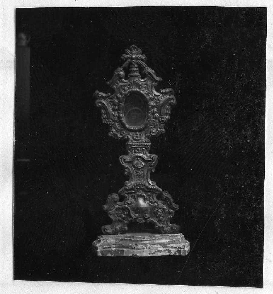 reliquiario - bottega campana (seconda metà sec. XVIII)