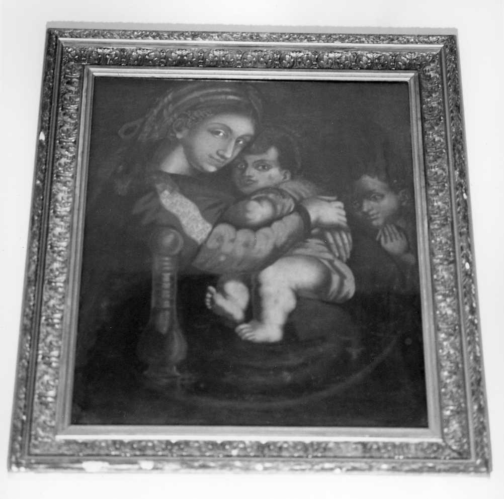 Madonna con Bambino (dipinto) - ambito campano (sec. XIX)