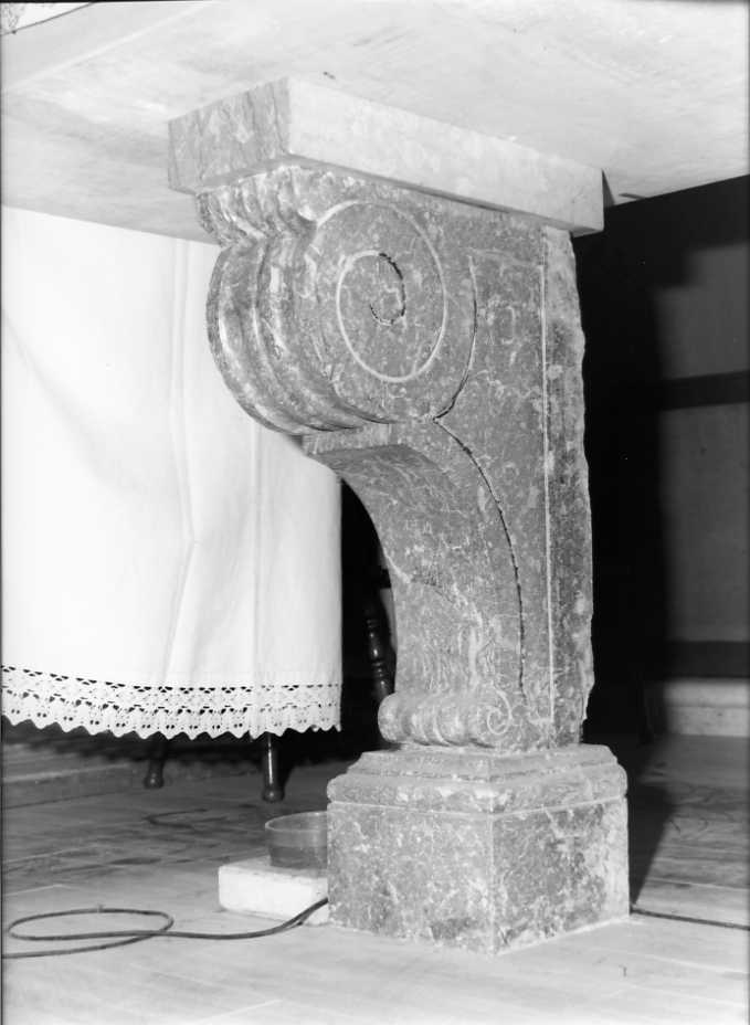 basamento d'altare, coppia - bottega campana (inizio sec. XIX)