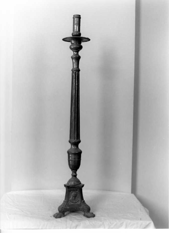 candeliere, serie - bottega campana (fine sec. XIX)