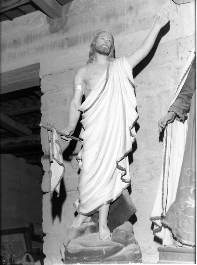 Cristo risorto (statua) - bottega campana (sec. XIX)
