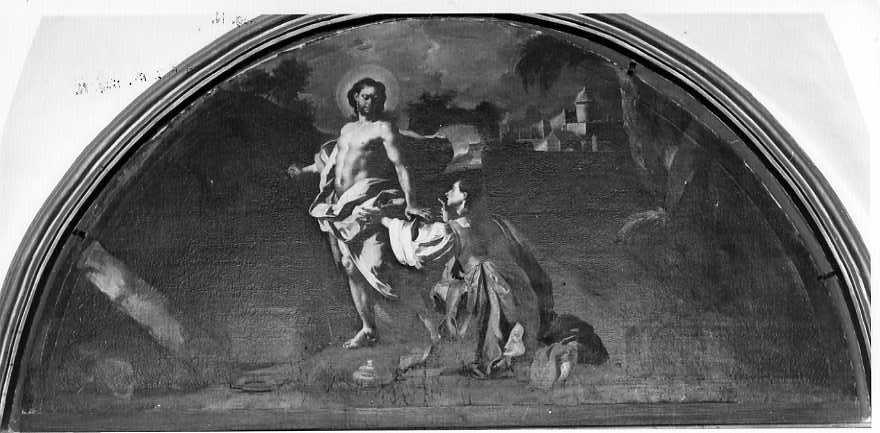 Cristo e la Madonna (dipinto) di De Falco Paolo (attribuito) (prima metà sec. XVIII)