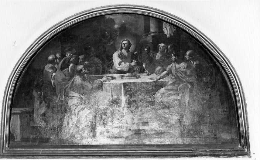 ultima cena (dipinto) di De Falco Paolo (attribuito) (prima metà sec. XVIII)