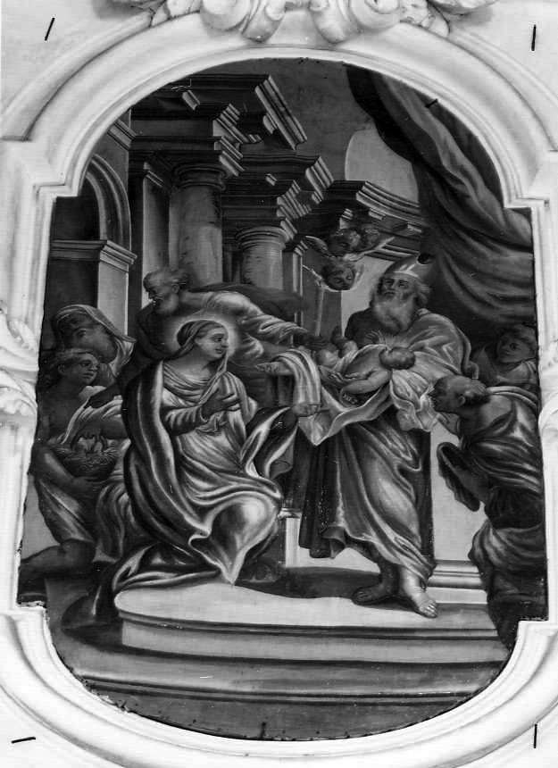 presentazione di Gesù al tempio (dipinto) - ambito campano (seconda metà sec. XVIII)