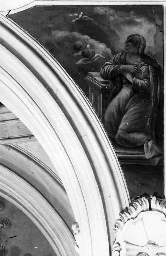 Madonna annunciata (dipinto) - ambito campano (seconda metà sec. XVIII)