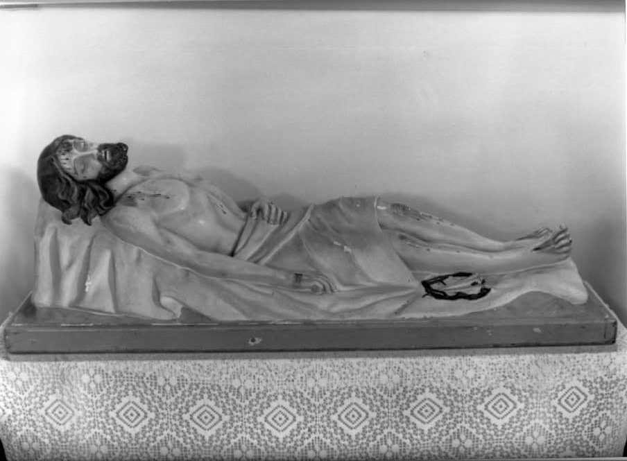 Cristo morto (scultura) - bottega beneventana (prima metà sec. XX)