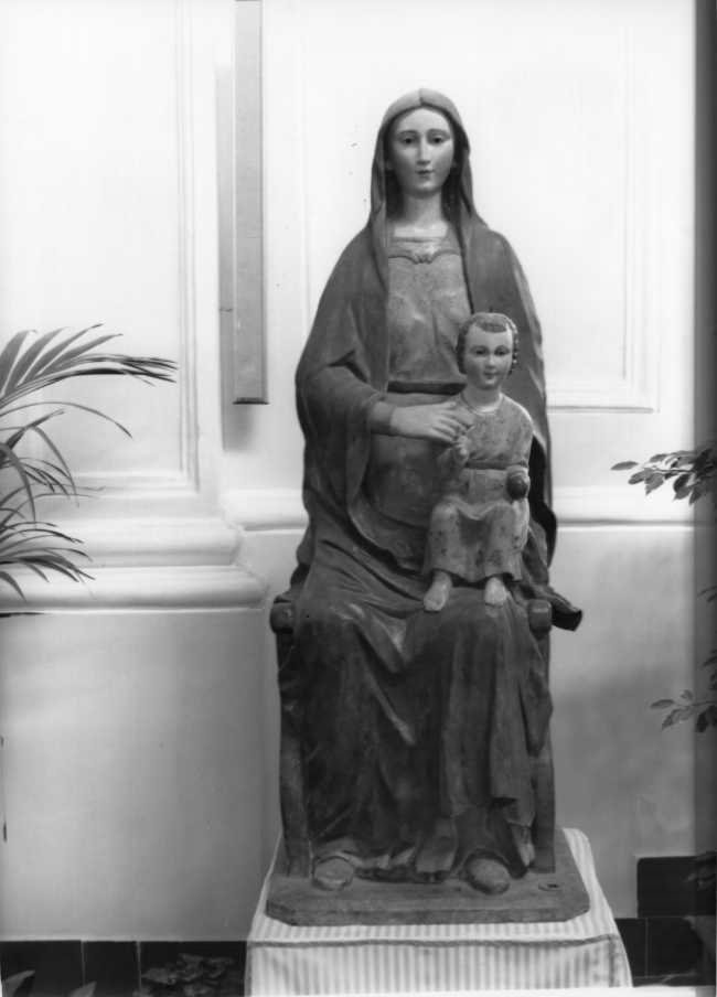 Madonna con Bambino (statua) - bottega campana (sec. XIV)
