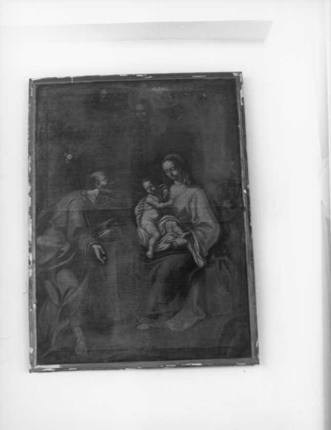 Sacra Famiglia (dipinto) - ambito napoletano (sec. XVIII)