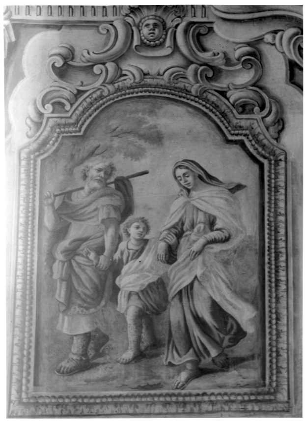 Madonna con Bambino e San Giuseppe (dipinto) - ambito napoletano (fine sec. XVIII)