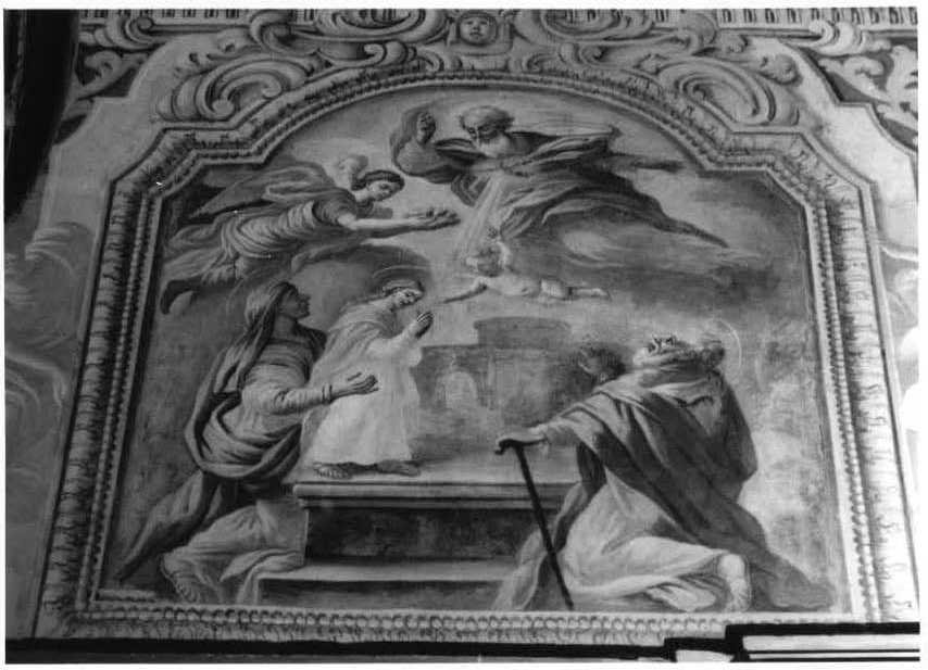 presentazione di Maria Vergine al tempio (dipinto) - ambito napoletano (fine sec. XVIII)