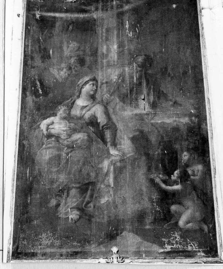 fuga in Egitto (dipinto) di De Matteis Paolo (attribuito) (inizio sec. XVIII)