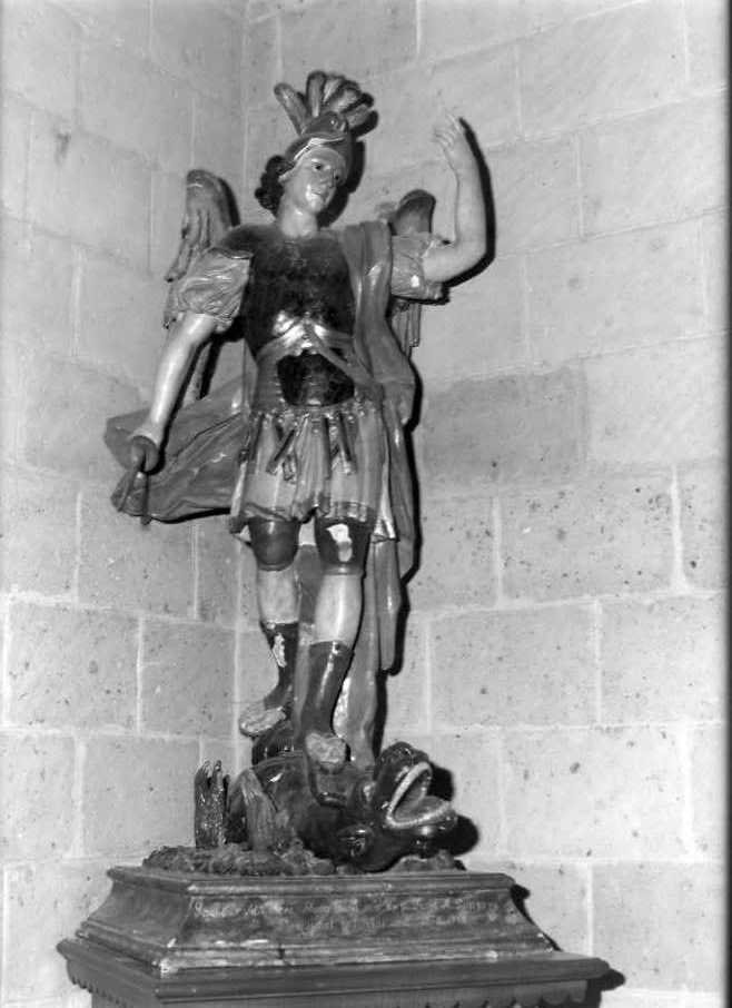San Michele Arcangelo (statua) - bottega campana (sec. XVIII)