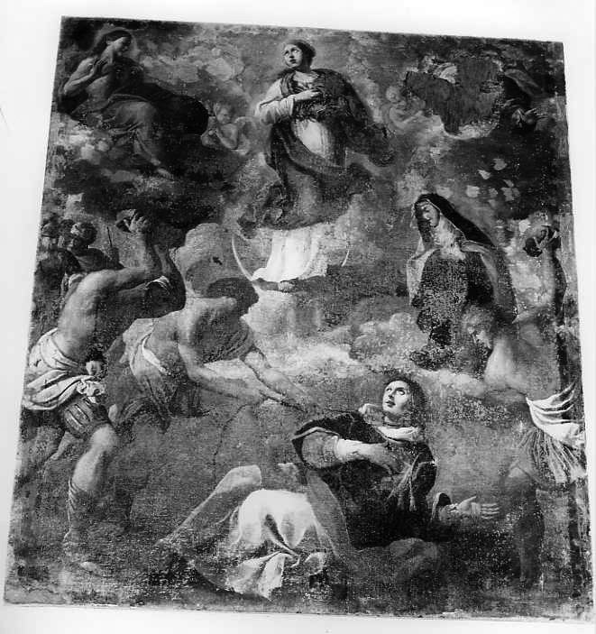 lapidazione di Santo Stefano (dipinto) - ambito napoletano (sec. XVIII)