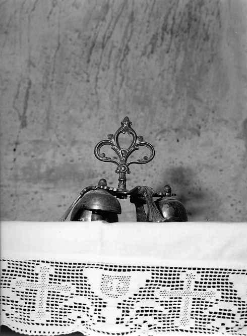 campanello d'altare multiplo - bottega campana (sec. XIX)