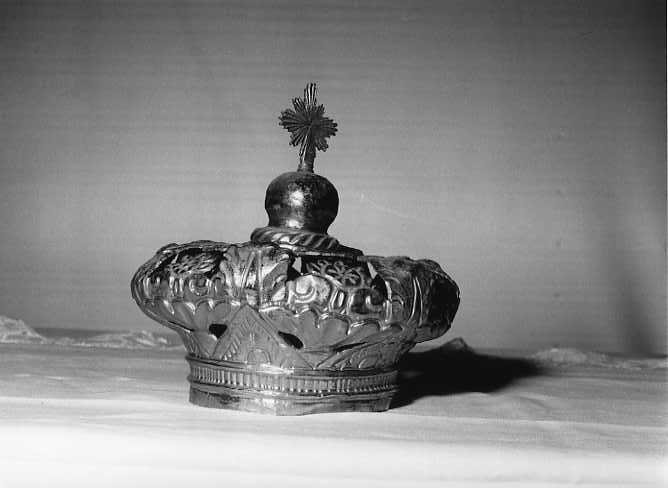 corona da statua - bottega napoletana (sec. XVIII)