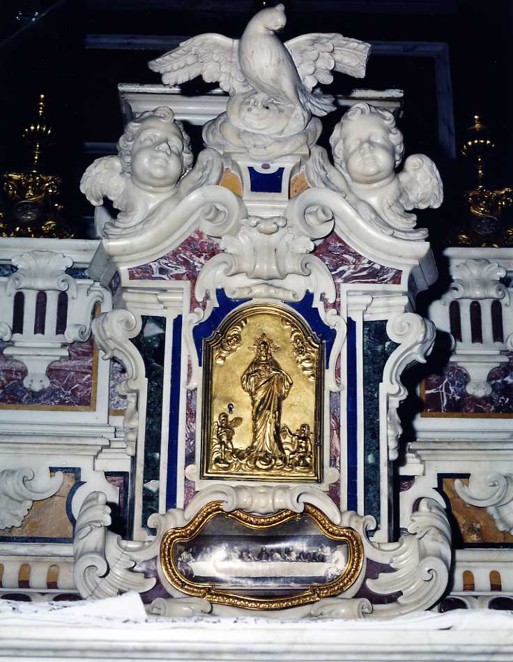 Cristo (sportello di tabernacolo) - bottega napoletana (seconda metà sec. XIX)