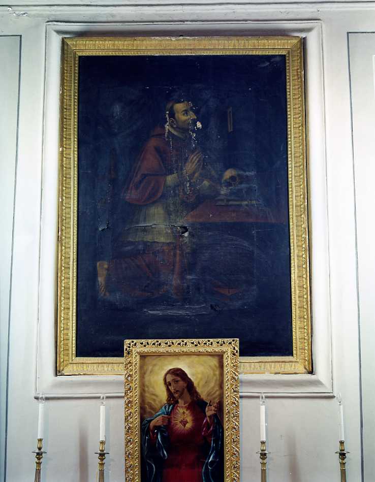 San Carlo Borromeo (dipinto) - ambito campano (seconda metà sec. XIX)