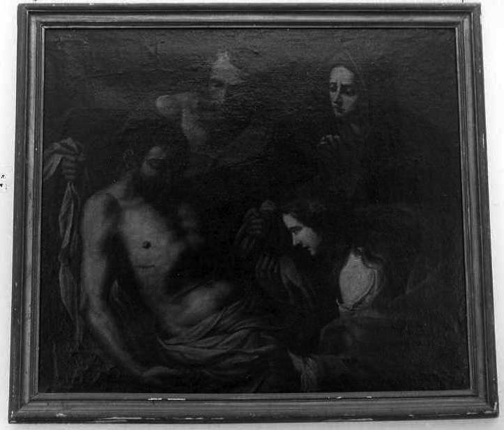 compianto sul Cristo morto (dipinto) - ambito campano (sec. XVII)