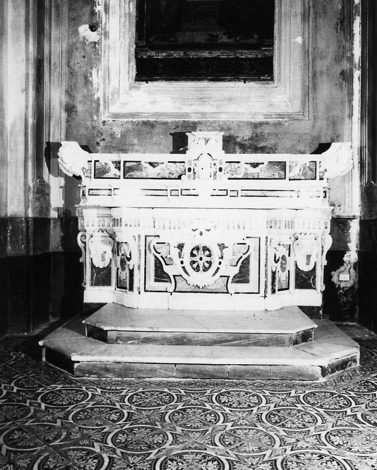 altare - bottega campana (seconda metà sec. XVIII)