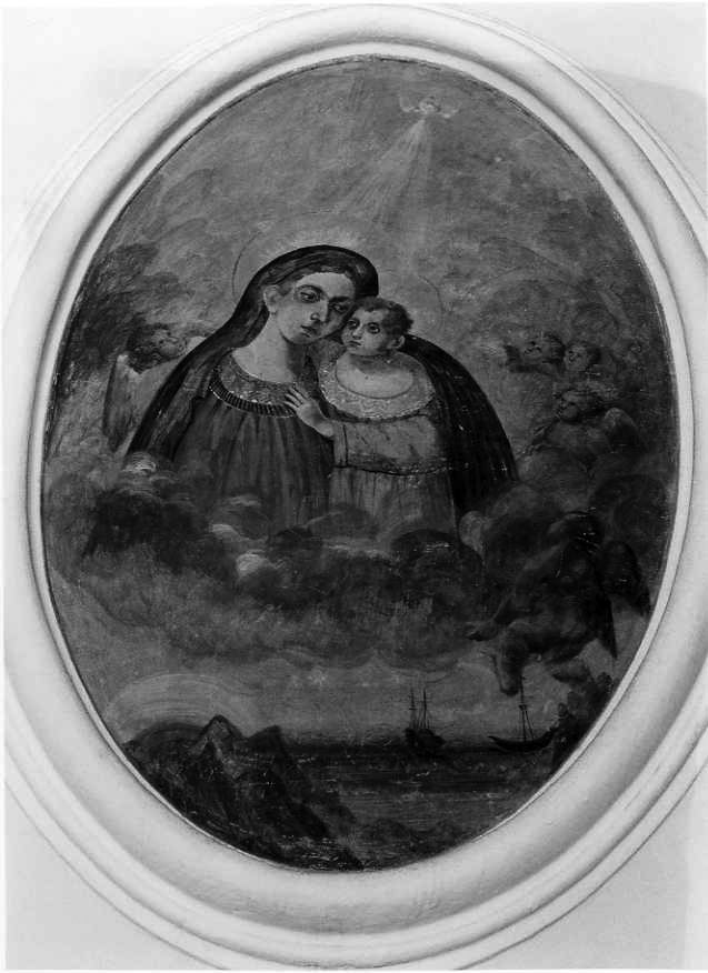 Madonna con Bambino (dipinto) - ambito campano (prima metà sec. XX)