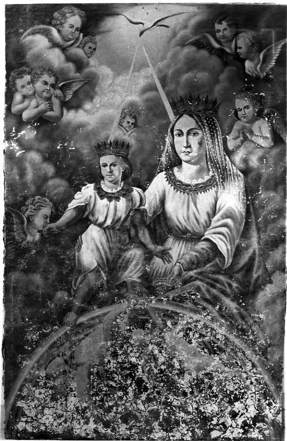 Madonna con Bambino (dipinto) - ambito campano (sec. XIX)