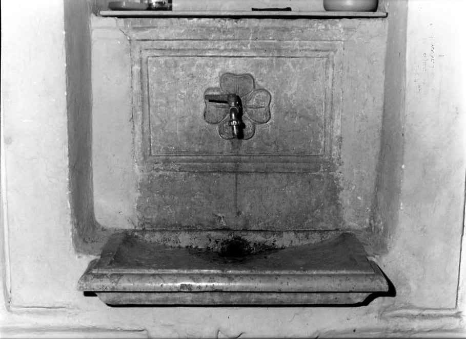 lavabo - bottega campana (sec. XVIII)