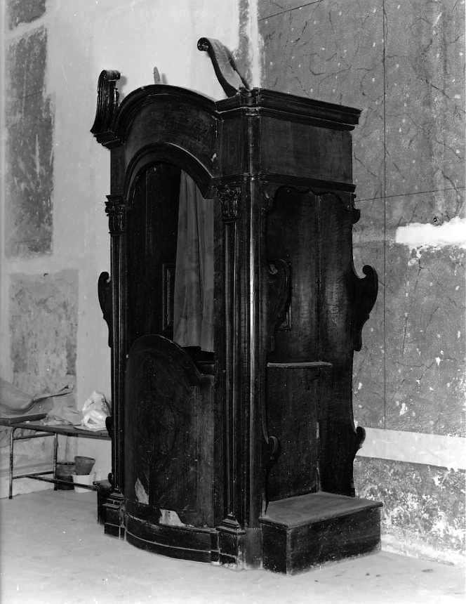 confessionale - bottega campana (metà sec. XVIII)