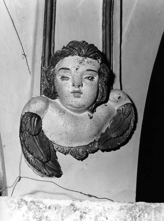 cherubino (scultura) - bottega campana (inizio sec. XIX)