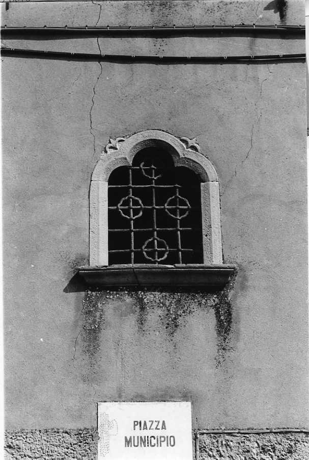 mostra di finestra - bottega campana (sec. XVIII)