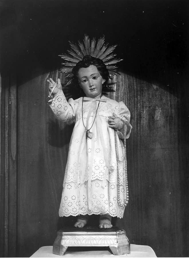 Gesù Bambino (statuetta) - bottega napoletana (prima metà sec. XIX)