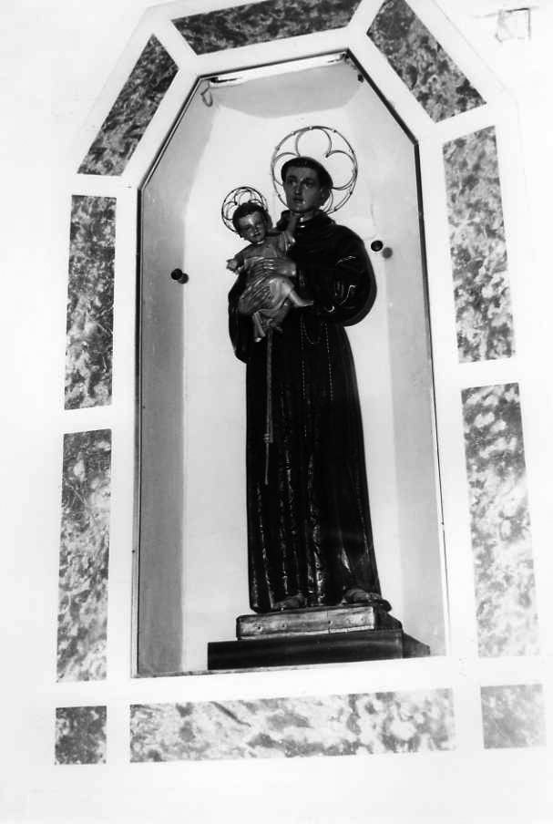 Sant'Antonio Abate (statua) - bottega di Ortisei (inizio sec. XX)