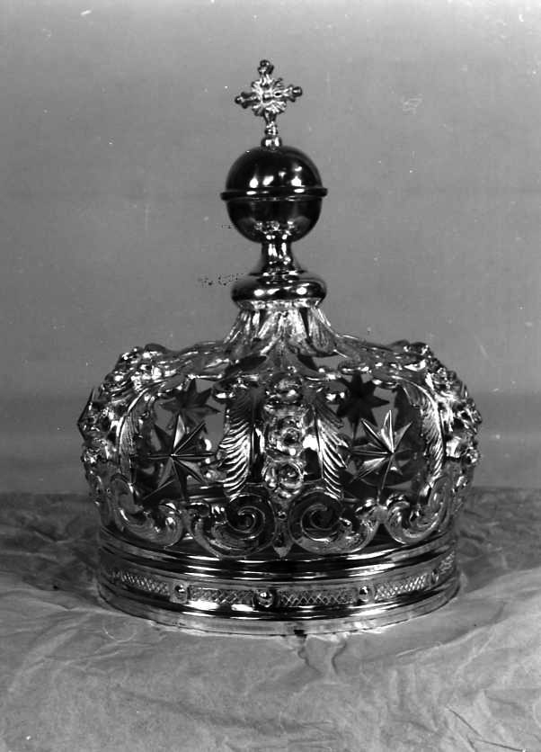 corona da statua - bottega campana (seconda metà sec. XX)