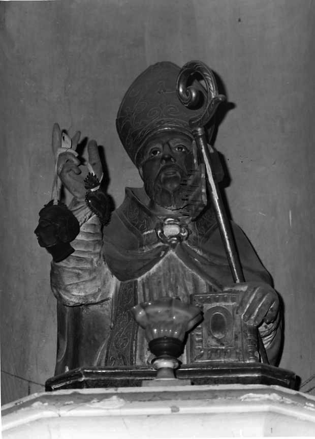 San Biagio (scultura) - bottega campana (sec. XIX)