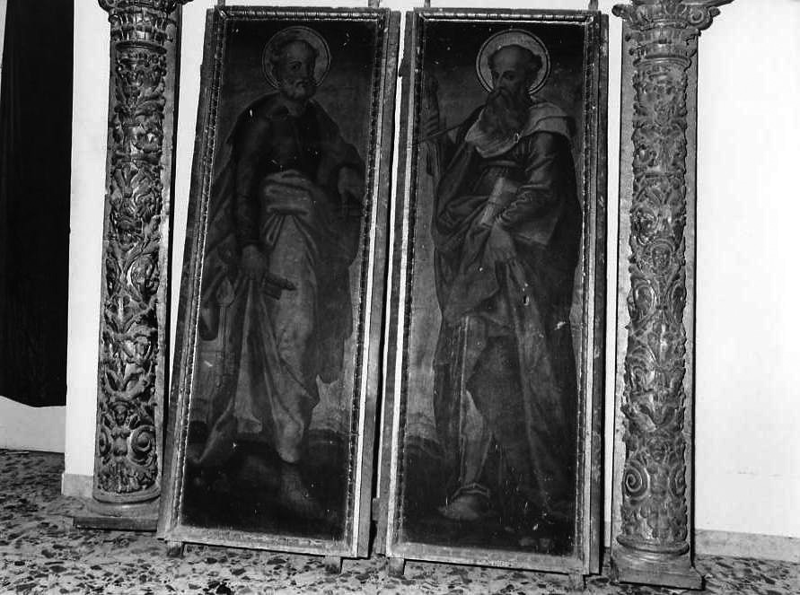 San Pietro e San Paolo (dipinto) di Onorati Rebus Petranuis (sec. XVI)