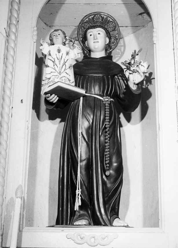 Sant'Antonio da Padova (statua) - bottega campana (sec. XVIII)