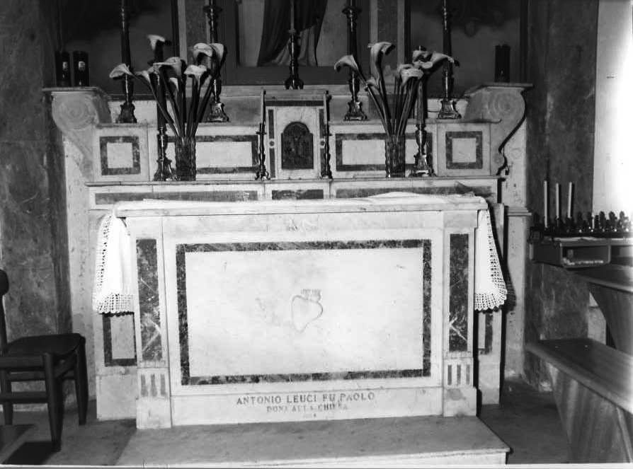 altare - bottega campana (sec. XX)