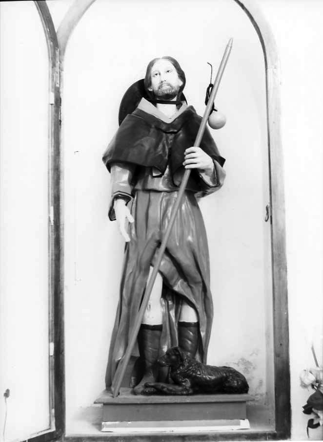 San Rocco (statua) - bottega campana (sec. XIX)