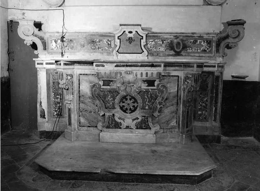 altare, serie - bottega campana (seconda metà sec. XVIII)