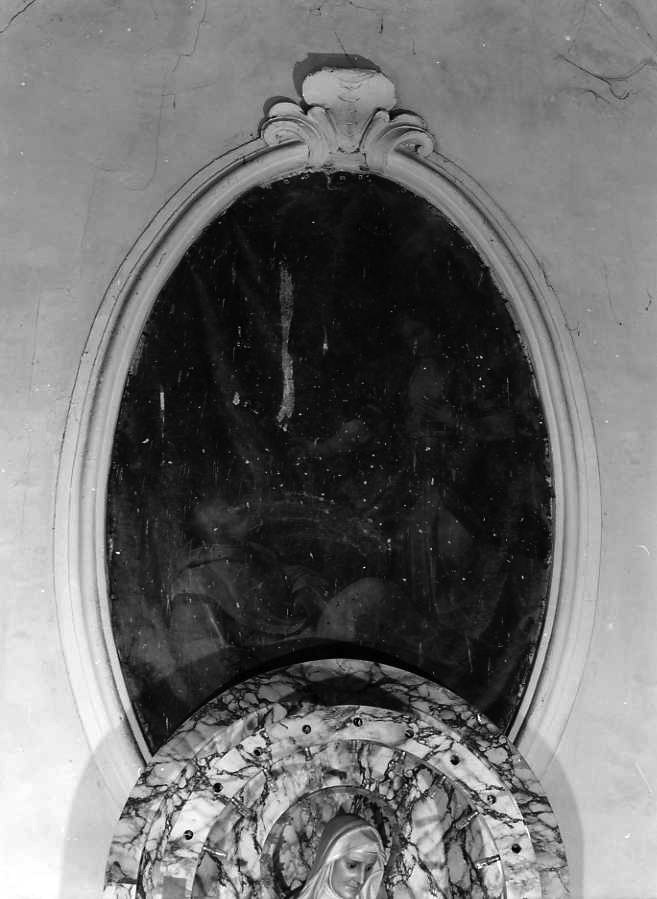 figura maschile distesa (dipinto) - ambito napoletano (sec. XVIII)