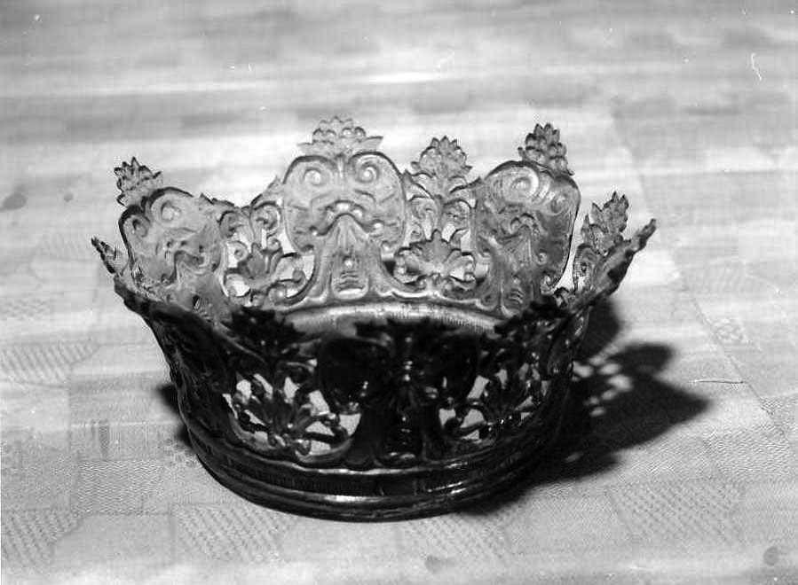 corona da statua - bottega campana (fine sec. XVIII)
