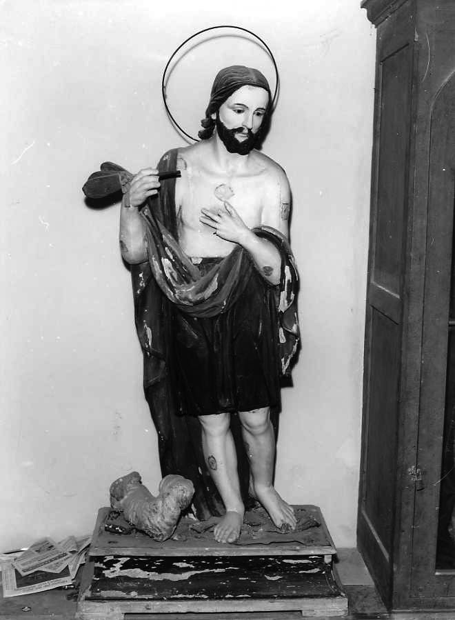 San Rocco (statua) - bottega campana (seconda metà sec. XIX)