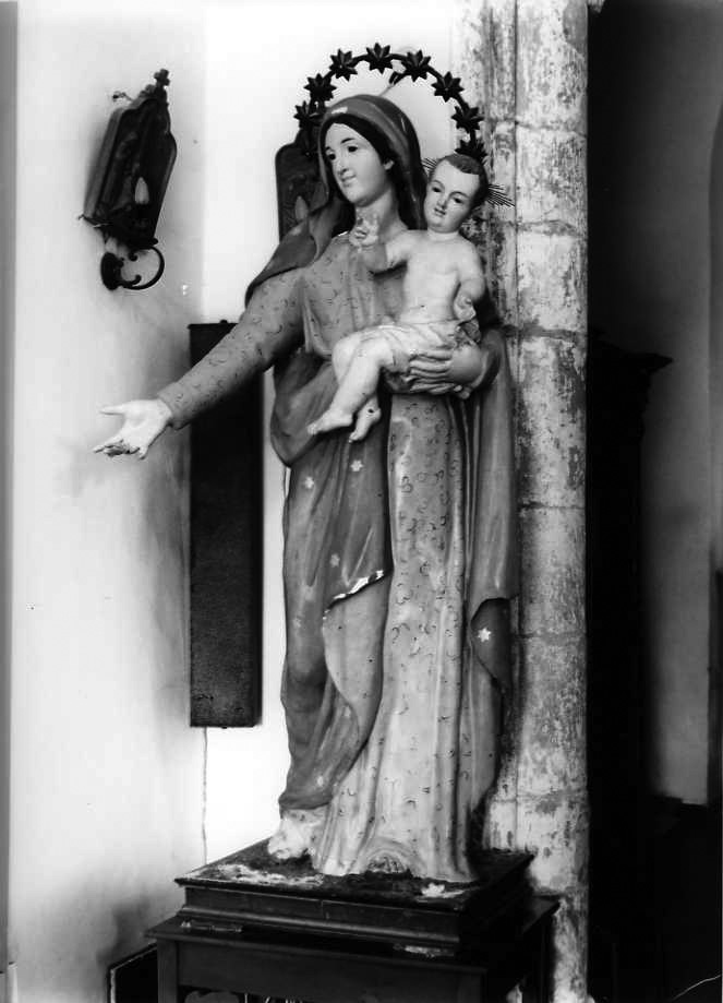 Madonna con Bambino (statua) - bottega napoletana (sec. XVIII)