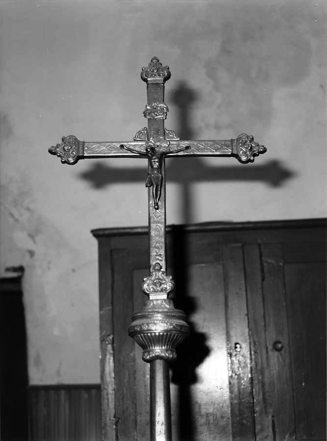 croce processionale - bottega napoletana (seconda metà sec. XVIII)