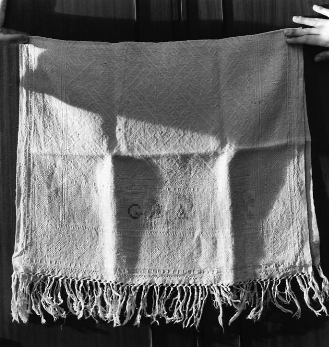 asciugamano, serie - manifattura campana (sec. XIX)